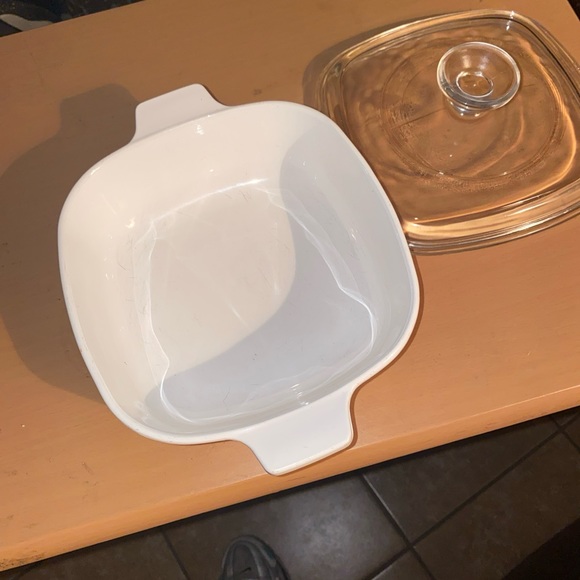 Rare vintage Corning ware 1958/59 1 quart casserole dish. Pyroceram TM. B-30 - Picture 3 of 11